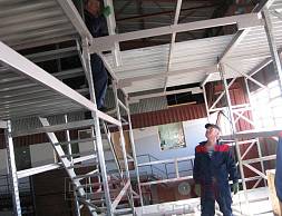 Компания "Равиал", г. Хабаровск, мезонин на зацепах